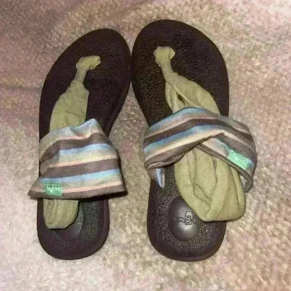 SANUK sandals womens size 6 - Picture 3 of 4